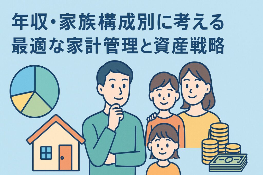 年収・家族構成別に考える最適な家計管理と資産戦略