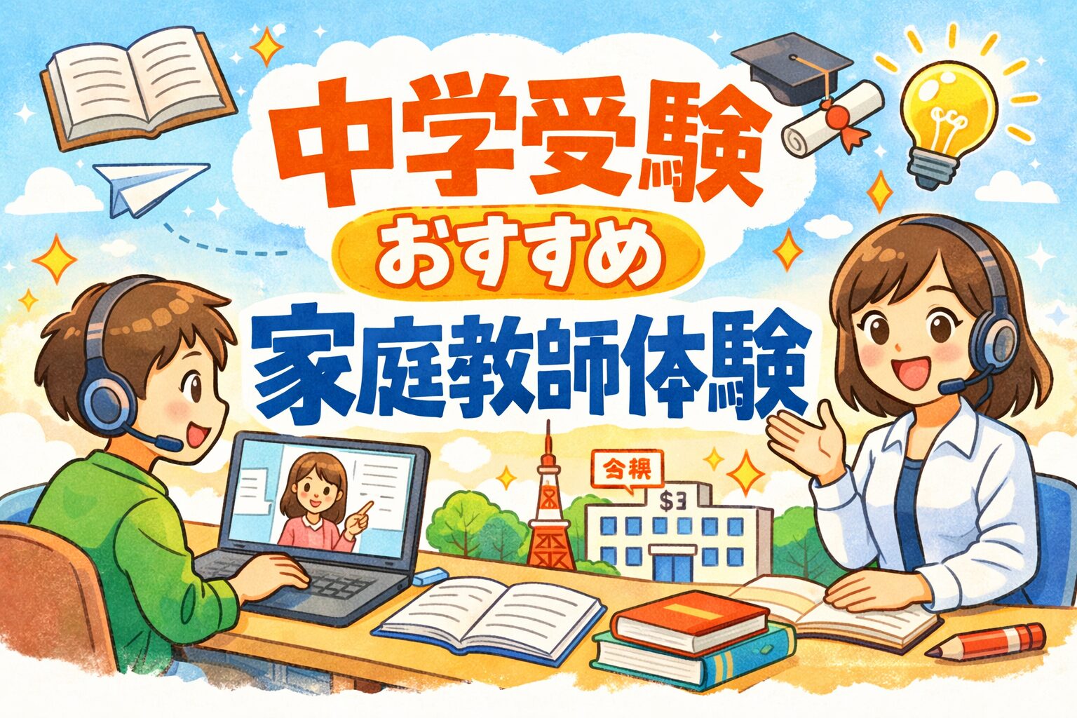 中学受験おすすめ家庭教師体験