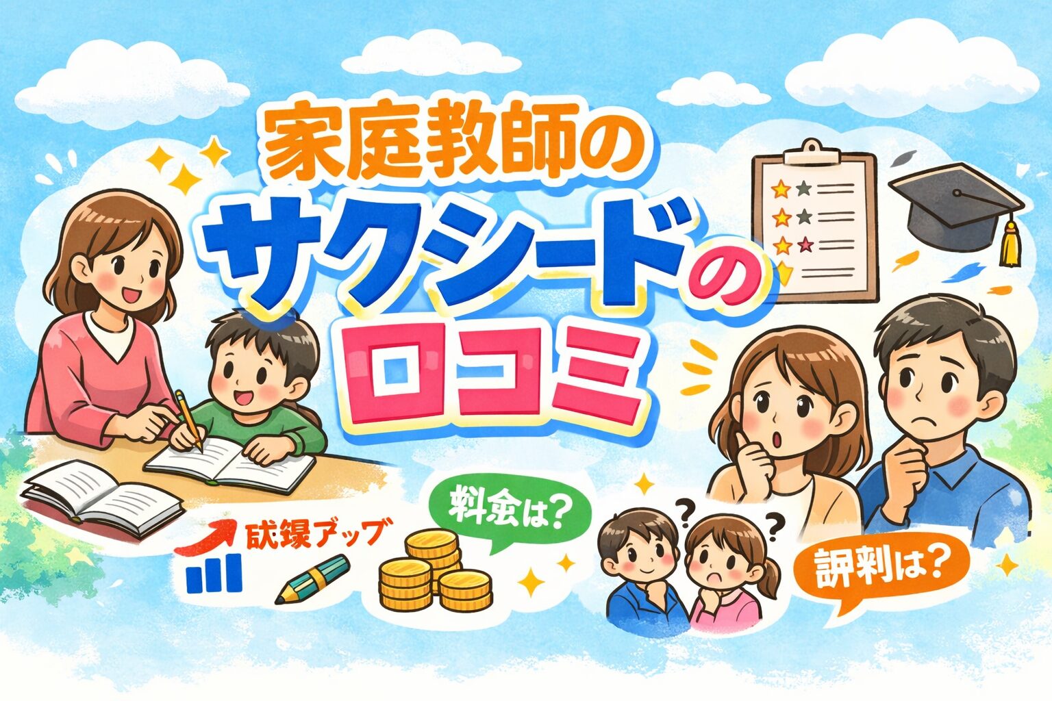 家庭教師のサクシード 口コミ